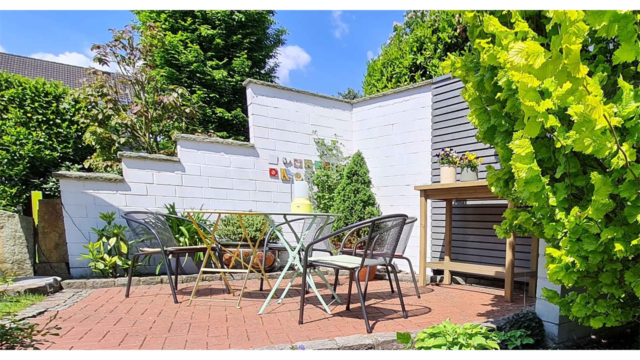 Kleine Oase 6 Bottrop Gartenanlage Sitzbereich 2