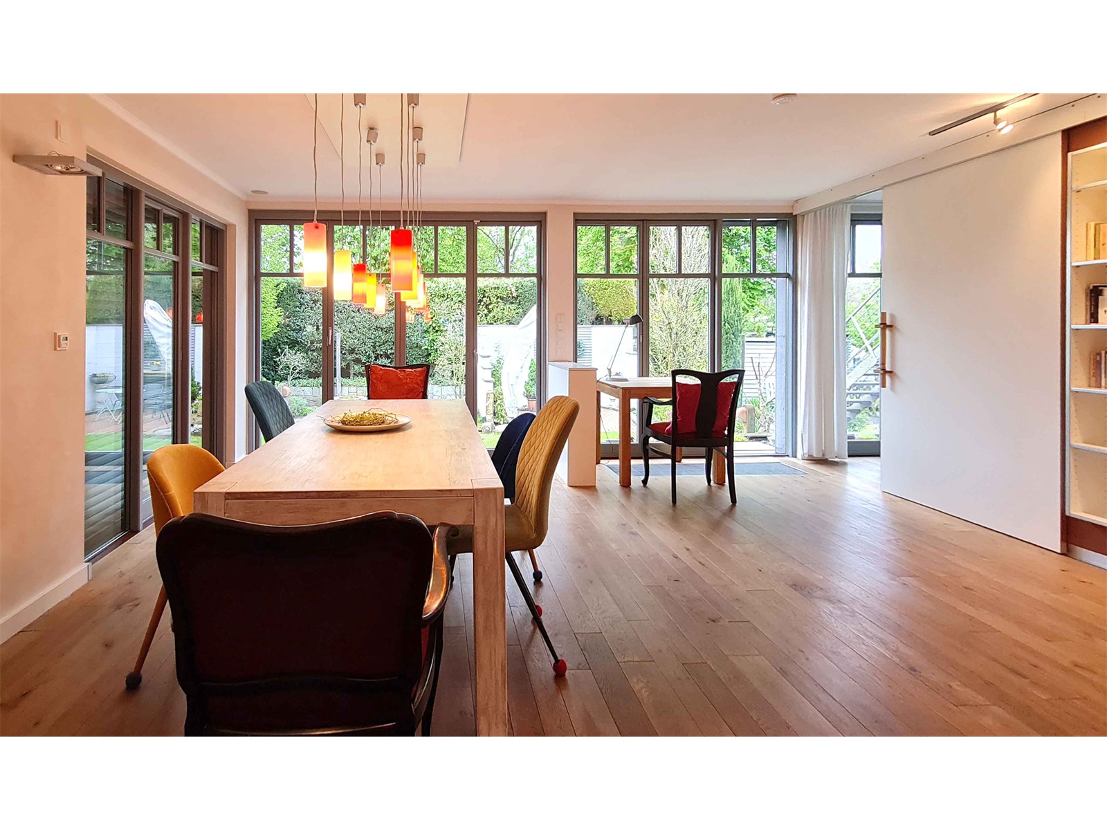 Kleine Oase Wintergarten Essbereich